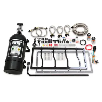 NOS DRY NITROUS PLATE SYSTEM FOR SNIPER EFI RACE SERIES LS INTAKE MANIFOLD - BLACK