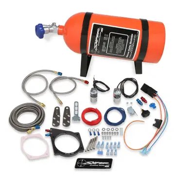 NOS SNIPER PLATE WET NITROUS SYSTEM - GM 1997-2012 GM LS 102mm or 105mm 4-Bolt Throttle Body