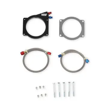 NOS EFI NITROUS WET PLATE - GM LS2 Plate Only Kit, 90mm 4-bolt OEM Fuel Injection Wet Plate
