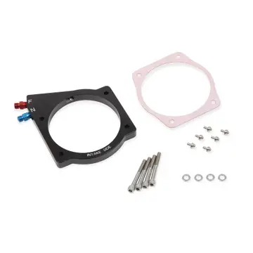 NOS EFI NITROUS WET PLATE - GM Wet plate only, fits GM LS with 102mm or 105mm 4-bolt throttle body