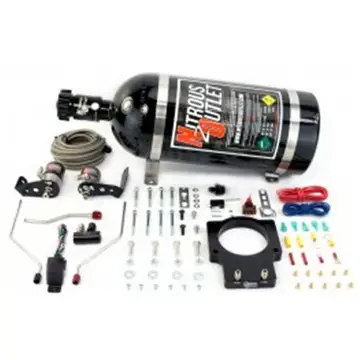 Nitrous Outlet 90mm FAST Plate System, 2005-13 C6 Corvette, No Bottle
