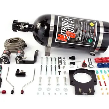 Nitrous Outlet 90mm Plate System, 2005-13 Corvette Z06, No Bottle