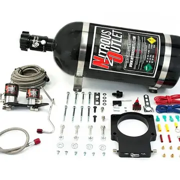 Nitrous Outlet 90mm Plate System, 2007-13 GM Truck/Trailblazer SS, No Bottle