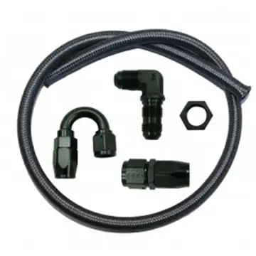 Nitrous Outlet 180 Degree Blow Down Kit w/90 Degree Bulk Head Fitting