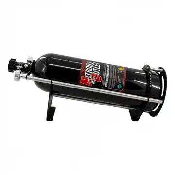 Nitrous Outlet Race-Light Single 15lb Bottle Bracket - Horizontal