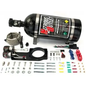 Nitrous Outlet Hard-line Plate System, C7 Corvette LT1, No Bottle