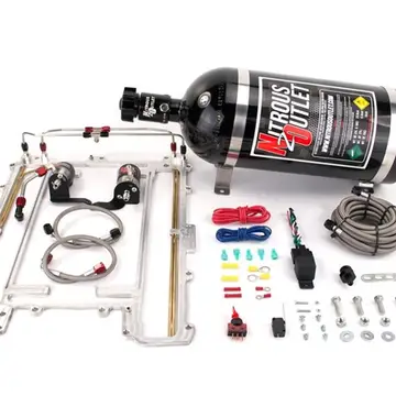 Nitrous Outlet LS9 Blower Plate System, No Bottle