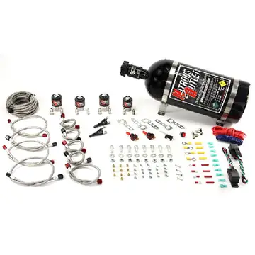 Nitrous Outlet Universal EFI Dual Stage Single Nozzle Nitrous System, No Bottle