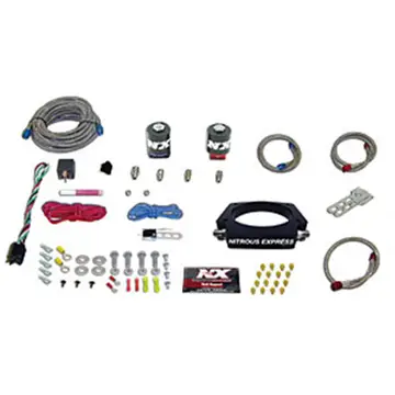 Nitrous Express LS 90mm Nitrous Plate System (50-400hp), No Bottle