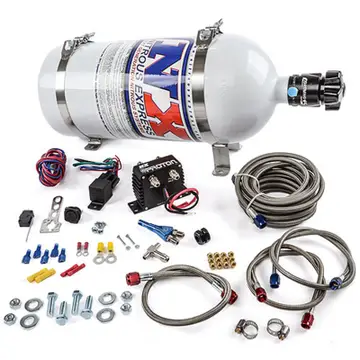 Nitrous Express Proton Plus Fly-By-Wire Single Nozzle Nitrous System, 5lb Bottle