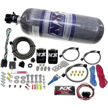 Nitrous Express 5th Gen Camaro Single Nozzle Nitrous System (35-150hp), 12lb Composite Bottle