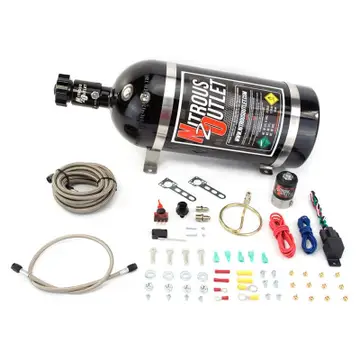 Nitrous Outlet GM EFI Small Ring Dry Nitrous System, 10lb Bottle