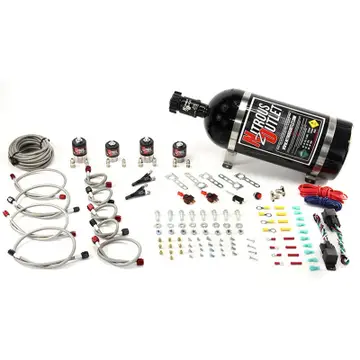 Nitrous Outlet GM EFI Dual Stage Single Nozzle Nitrous System, 15lb Bottle