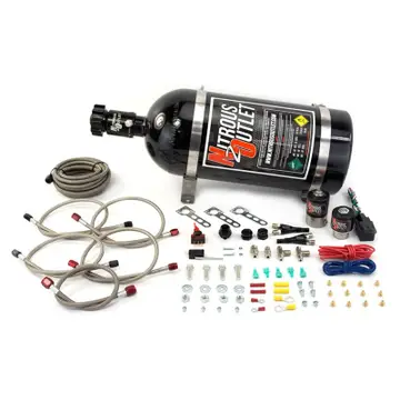 Nitrous Outlet GM EFI Dual Nozzle Nitrous System, 10lb Bottle