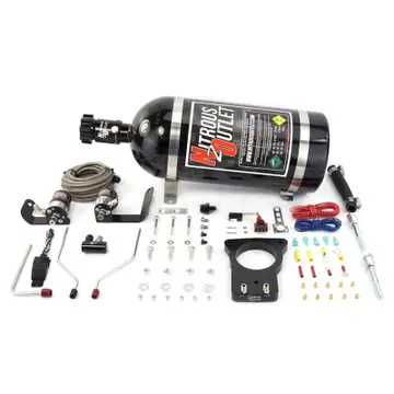 Nitrous Outlet 78mm Plate System, 1997-04 Corvette, 10lb Bottle
