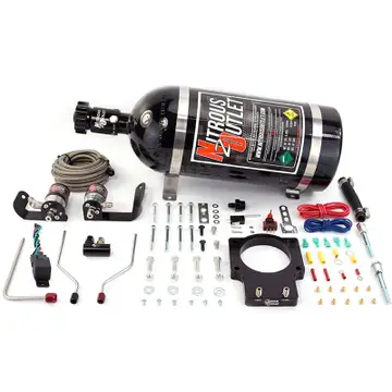 Nitrous Outlet 92mm FAST Plate System, 1997-04 Corvette, 10lb Bottle