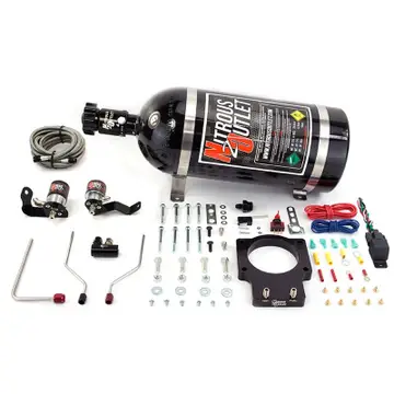 Nitrous Outlet 90mm Plate System, 2005-13 Corvette Z06, 15lb Bottle