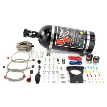 Nitrous Outlet 78mm Plate System, 1999-04 GM Truck, 10lb Bottle