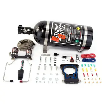 Nitrous Outlet 78mm Plate System, 1999-06 GM Classic Truck, 10lb Bottle