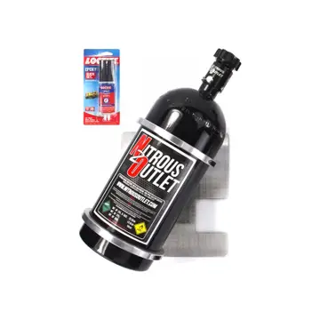 Nitrous Outlet 10lb/15lb Bottle Bracket Mounting Plate, Driver Side, 1997-04 C5 Corvette