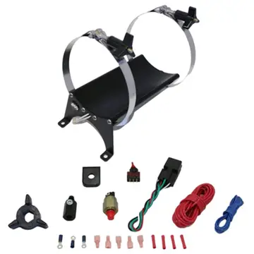 Nitrous Outlet Heated 10lb/15lb Nitrous Bottle Bracket w/6AN Install Accessories