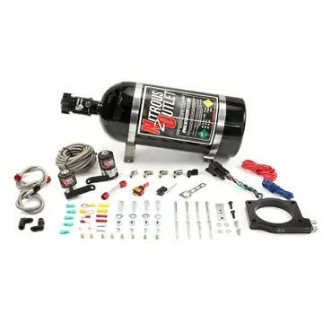 Nitrous Outlet 90mm Plate System, 2009-14 Cadillac CTS-V, 10lb Bottle