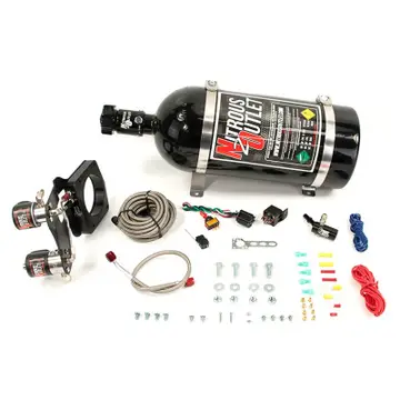 Nitrous Outlet Plate System, 2014+ GM Truck 5.3L LT1, 15lb Bottle