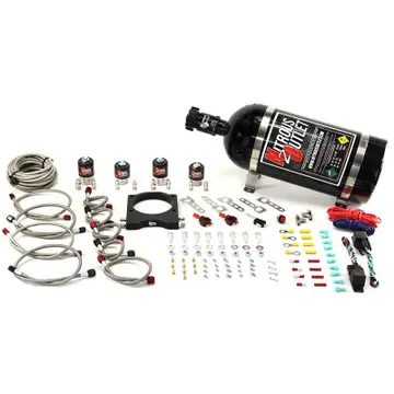 Nitrous Outlet 102mm LSX Dual Stage Plate System, 15lb Bottle