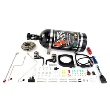 Nitrous Outlet 102mm FAST Intake Plate System, 2010-15 Camaro, 10lb Bottle