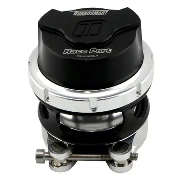 Turbosmart BOV Race Port Female Gen-V Black (fits competitors flange) - NO WELD FLANGE