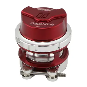 Turbosmart BOV Race Port Female Gen-V Red (fits competitors flange) - NO WELD FLANGE