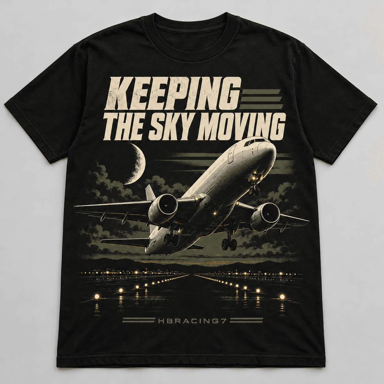 Keeping the Sky Moving Tee (front)